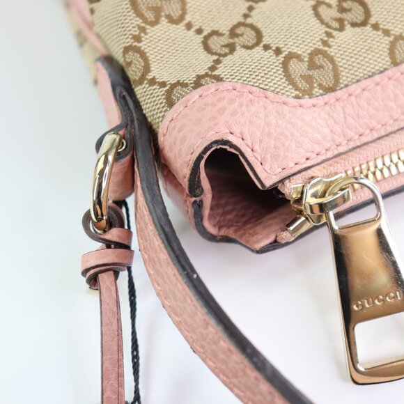 Gucci GG Monogram Large Margaux Hobo Beige Soft Pink - Picture 13 of 16